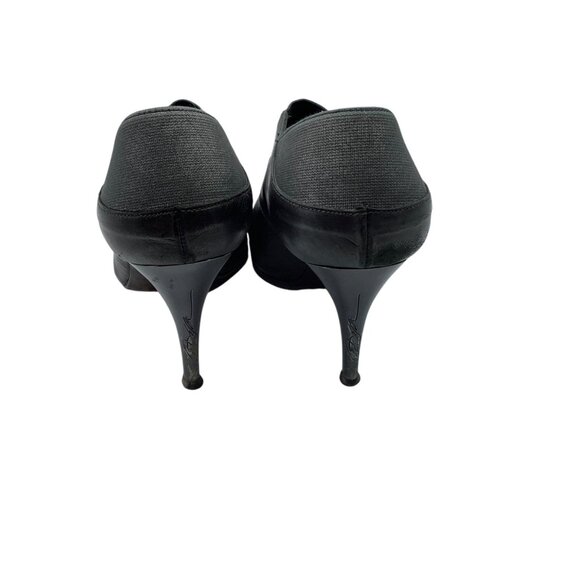 Donald J Pliner Metallic Leather Pointed Toe 3" Heel Slip-On Pumps Women Sz 7.5 - Picture 7 of 10